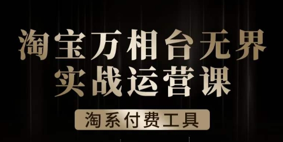 沧海·淘系万相台无界实战运营课，万相台无界实操全案例解析副业基地_极客搞钱_中创网_福缘网_冒泡网_资源整合平台副业基地