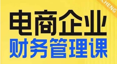电商企业财务管理线上课，为电商企业规划财税副业基地_极客搞钱_中创网_福缘网_冒泡网_资源整合平台副业基地