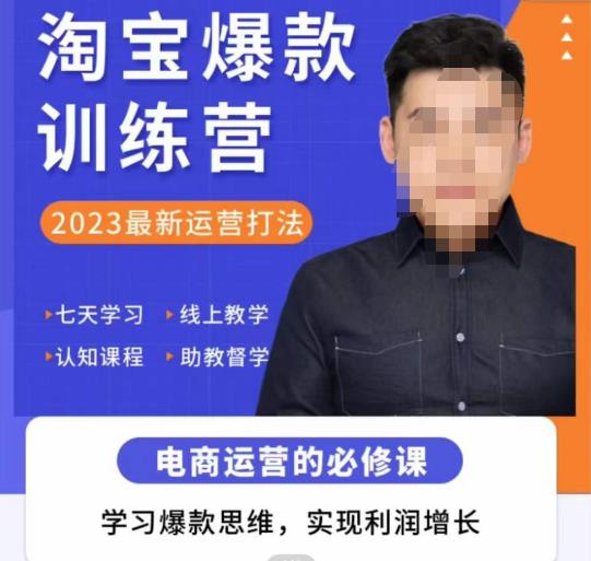 爱上黄昏·淘宝爆款训练营，2023最新运营打法，学习爆款思维，实现利润增长副业基地_极客搞钱_中创网_福缘网_冒泡网_资源整合平台副业基地