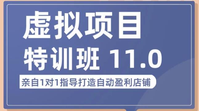 陆明明·虚拟项目特训班（10.0+11.0），0成本获取虚拟素材，0基础打造自动盈利店铺副业基地_极客搞钱_中创网_福缘网_冒泡网_资源整合平台副业基地