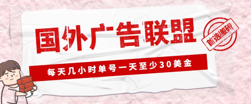外面收费1980的最新国外LEAD广告联盟搬砖项目，单号一天至少30美金【详细玩法教程】副业基地_极客搞钱_中创网_福缘网_冒泡网_资源整合平台副业基地