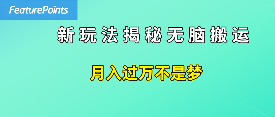 简单操作，每天50美元收入，搬运就是赚钱的秘诀！副业基地_极客搞钱_中创网_福缘网_冒泡网_资源整合平台副业基地