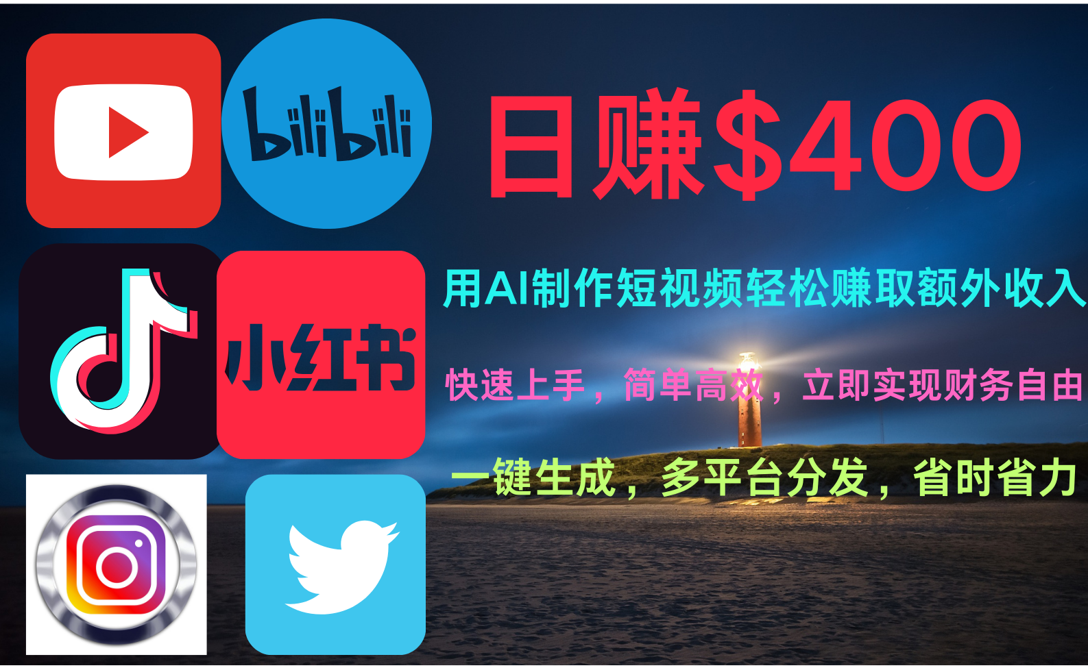 图片[1]副业基地_极客搞钱_中创网_福缘网_冒泡网_资源整合平台玩转全网视频平台，创造视频就能轻松赚取每天400美金副业基地_极客搞钱_中创网_福缘网_冒泡网_资源整合平台副业基地