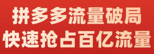 阿杰·拼多多流量破局:如何打黑标，爆款的思路，拼多多流量框架，快速抢占百亿流量副业基地_极客搞钱_中创网_福缘网_冒泡网_资源整合平台副业基地