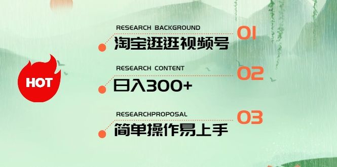 最新淘宝逛逛视频号，日入300+，一人可三号，简单操作易上手副业基地_极客搞钱_中创网_福缘网_冒泡网_资源整合平台副业基地