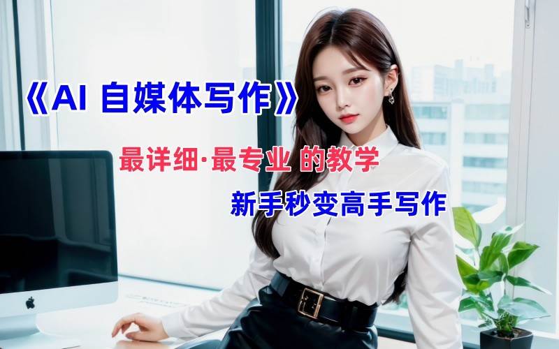 全网最全最细最专业的“AI自媒体写作”教学，新手小白秒变写作高手！副业基地_极客搞钱_中创网_福缘网_冒泡网_资源整合平台副业基地