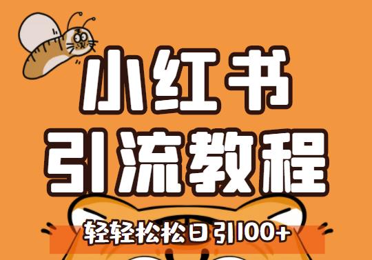 小红书运营引流全系列课程，每天引流100精准粉副业基地_极客搞钱_中创网_福缘网_冒泡网_资源整合平台副业基地