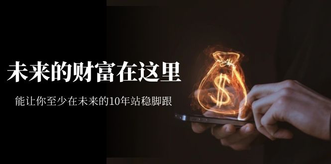 某收费文章《未来的财富在这里》能让你至少在未来的10年站稳脚跟副业基地_极客搞钱_中创网_福缘网_冒泡网_资源整合平台副业基地