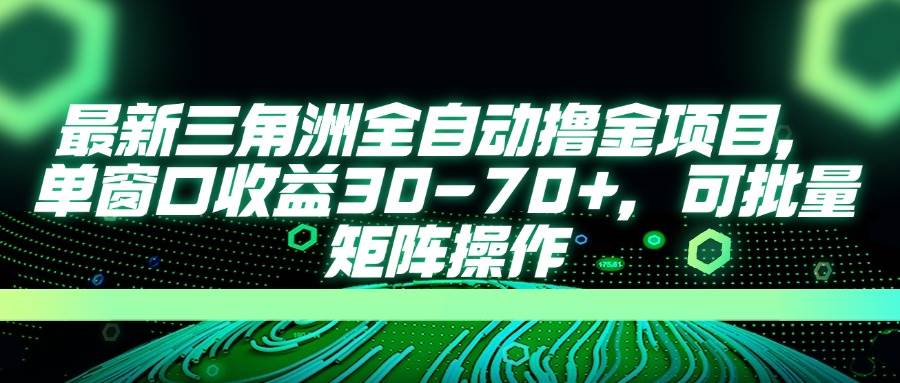 （14191期）最新三角洲全自动撸金项目，单窗口收益30-70+，可批量矩阵操作副业基地_极客搞钱_中创网_福缘网_冒泡网_资源整合平台副业基地