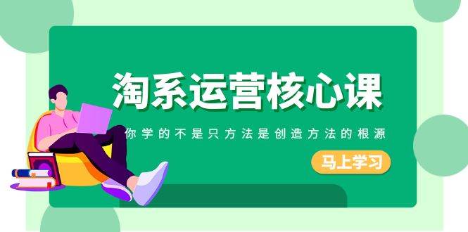 （8392期）淘系-运营核心课，你学的不是只方法是创造方法的根源（190节课）副业基地_极客搞钱_中创网_福缘网_冒泡网_资源整合平台副业基地