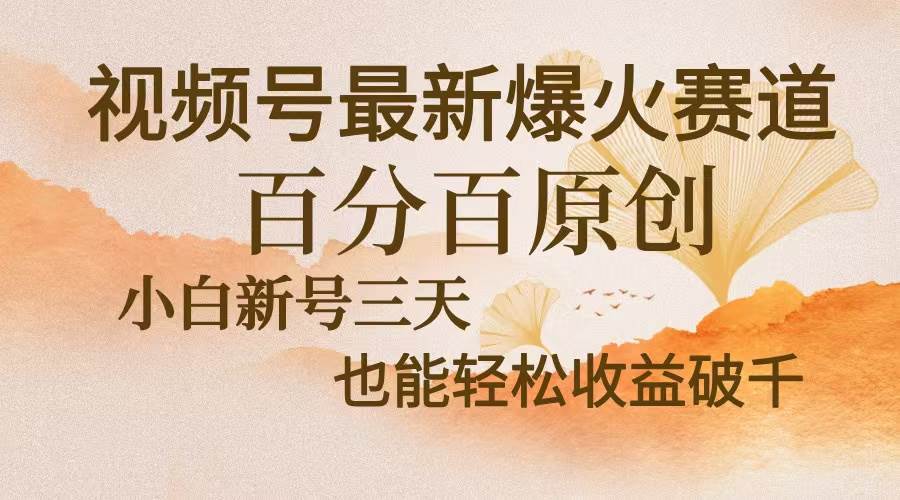（13225期）视频号最新爆火赛道，中老年粉深信不疑，百分百原创，新号三天收益轻松…副业基地_极客搞钱_中创网_福缘网_冒泡网_资源整合平台副业基地