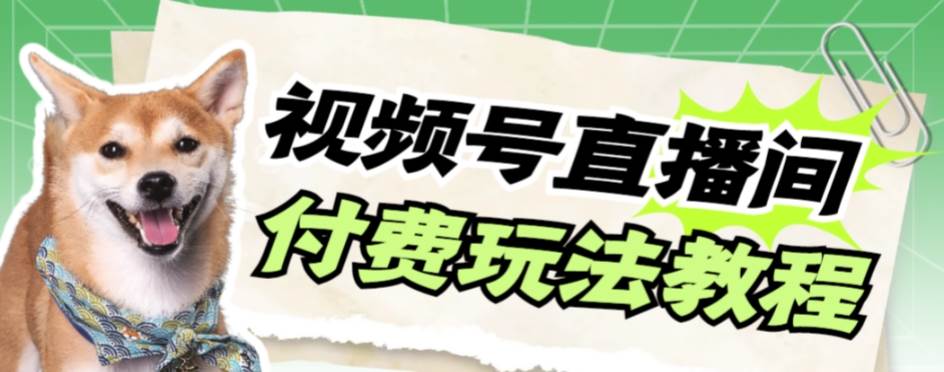 （7660期）视频号美女付费无人直播，轻松日入500+【详细玩法教程】副业基地_极客搞钱_中创网_福缘网_冒泡网_资源整合平台副业基地