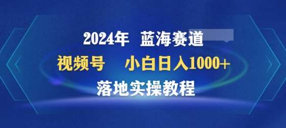 2024年视频号蓝海赛道百家讲坛，小白日入1000+，落地实操教程【揭秘】副业基地_极客搞钱_中创网_福缘网_冒泡网_资源整合平台副业基地
