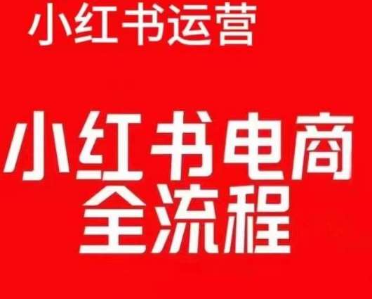 红薯电商实操课，小红书电商全流程副业基地_极客搞钱_中创网_福缘网_冒泡网_资源整合平台副业基地