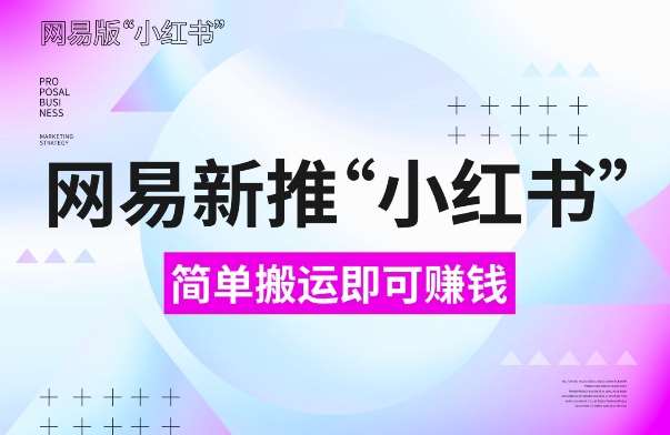 网易官方新推“小红书”，搬运即有收益，新手小白千万别错过(附详细教程)【揭秘】副业基地_极客搞钱_中创网_福缘网_冒泡网_资源整合平台副业基地