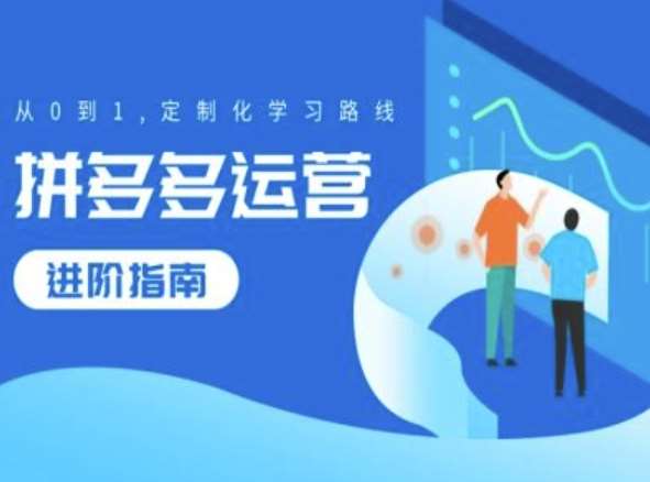 拼多多运营进阶指南，从0到1定制化学习路线副业基地_极客搞钱_中创网_福缘网_冒泡网_资源整合平台副业基地