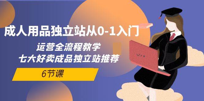 （10082期）成人用品独立站从0-1入门，运营全流程教学，七大好卖成品独立站推荐-6节课副业基地_极客搞钱_中创网_福缘网_冒泡网_资源整合平台副业基地