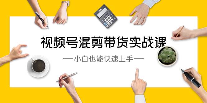（8686期）视频号-混剪带货实战课，小白也能快速上手（10节课）副业基地_极客搞钱_中创网_福缘网_冒泡网_资源整合平台副业基地