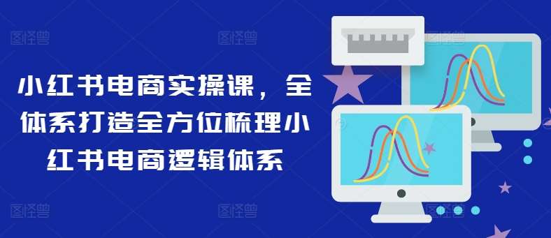 小红书电商实操课，全体系打造全方位梳理小红书电商逻辑体系副业基地_极客搞钱_中创网_福缘网_冒泡网_资源整合平台副业基地