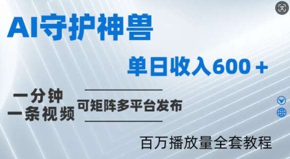 制作各省守护神，100多W播放量的视频只需要1分钟就能完成【揭秘】副业基地_极客搞钱_中创网_福缘网_冒泡网_资源整合平台副业基地