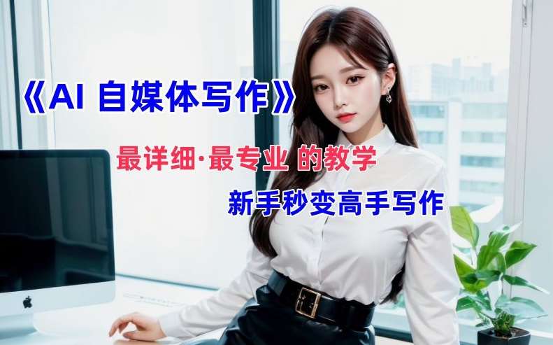 AI自媒体文章创作全网最详细教程，新手秒变写作高手，多方位发展副业基地_极客搞钱_中创网_福缘网_冒泡网_资源整合平台副业基地